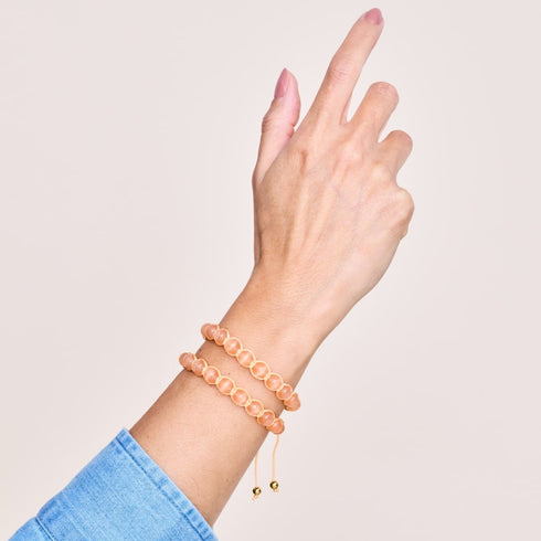 Citrouille | Or | Bracelet Cheshire Glass Charmballa